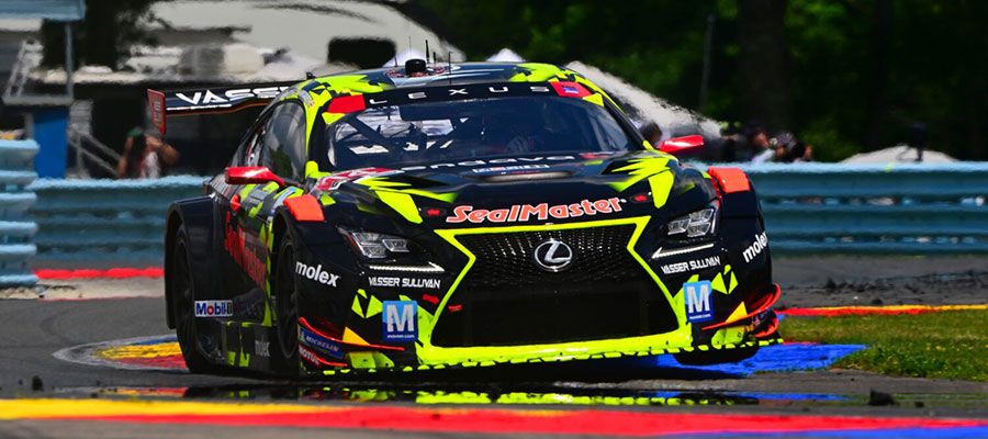 Hawksworth and Barnicoat Secure Victory In The No. 14 Lexus RC F GT3 At Watkins Glen