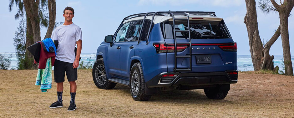 Image: Lexus Rides The Wave: Unveils Multi-Year Partnership with World Surf League
